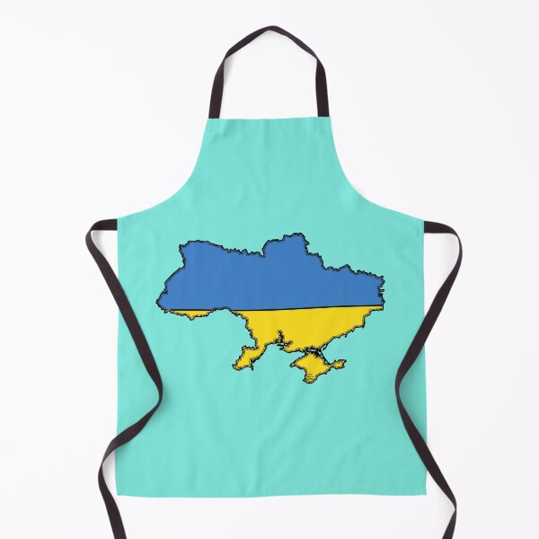 Item preview, Ukraine Map With Ukrainian Flag designed and sold by Havocgirl.
