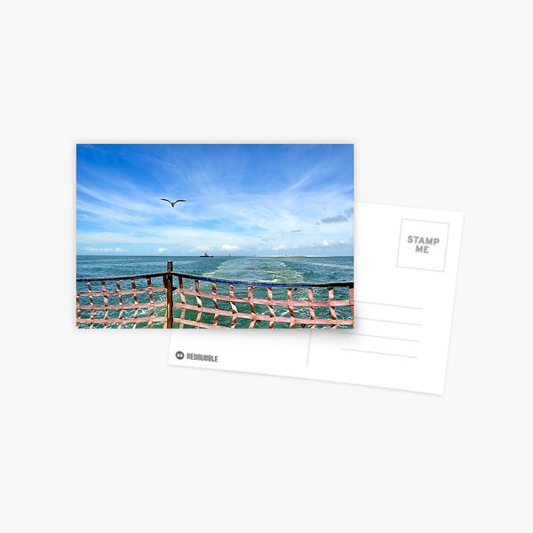 Hatteras-Ocracoke Ferry Postcard
