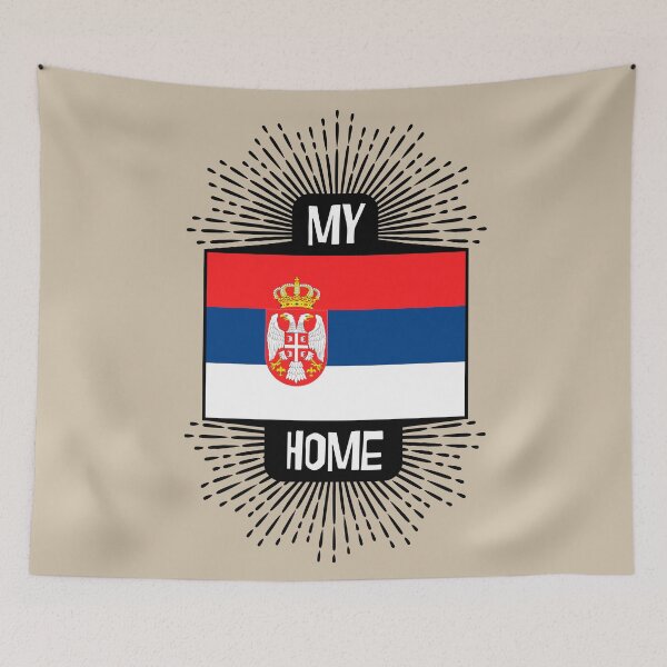 Item preview, Serbia - My Home designed and sold by pixelinga.