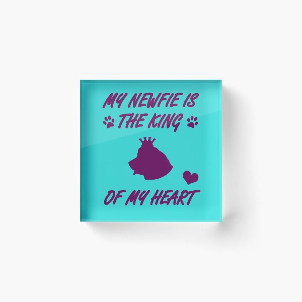 Item preview, Newfoundland dog King Heart designed and sold by Moonyflower.
