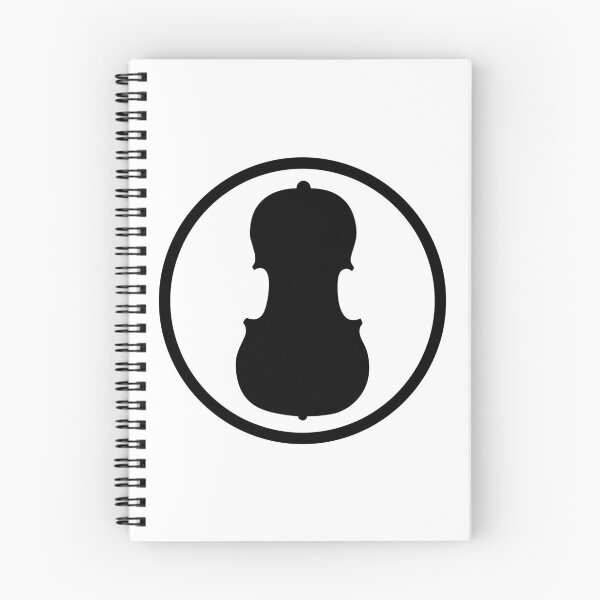Item preview, Violin in Circle | Black designed and sold by Jeffrey Gonzalez.
