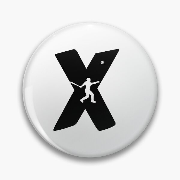 Item preview, Personalized Baseball Initial X designed and sold by TheFamilyVan.