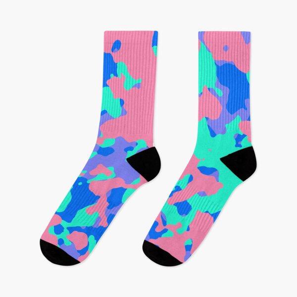 Item preview, colourful camo designed and sold by sophieluxton.