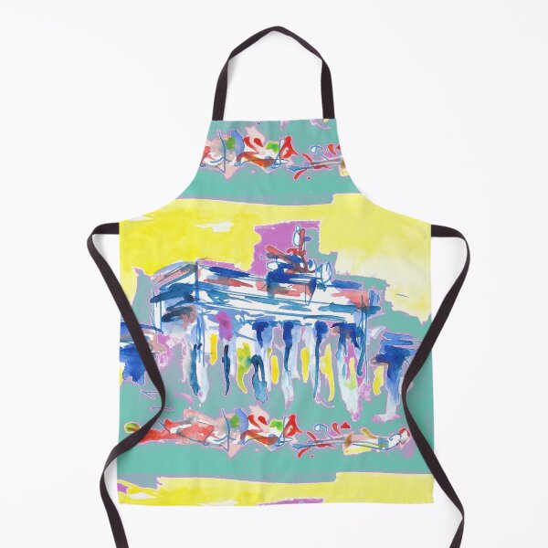Item preview, Brandenburg Gate in turquoise designed and sold by Nicole Leidenfrost.