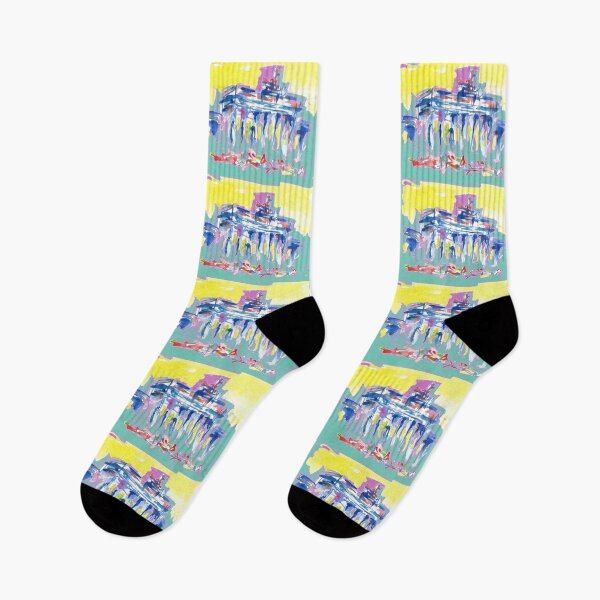 Item preview, Brandenburg Gate in turquoise designed and sold by Nicole Leidenfrost.