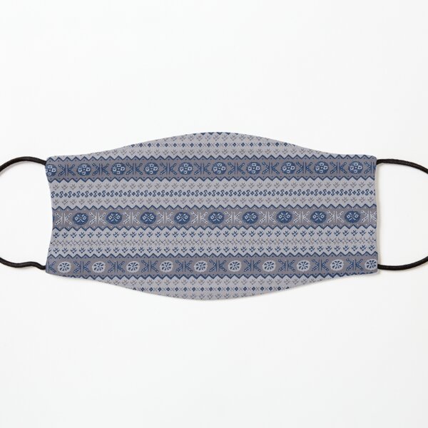 Granny’s Fairisle - Grey Kids Mask