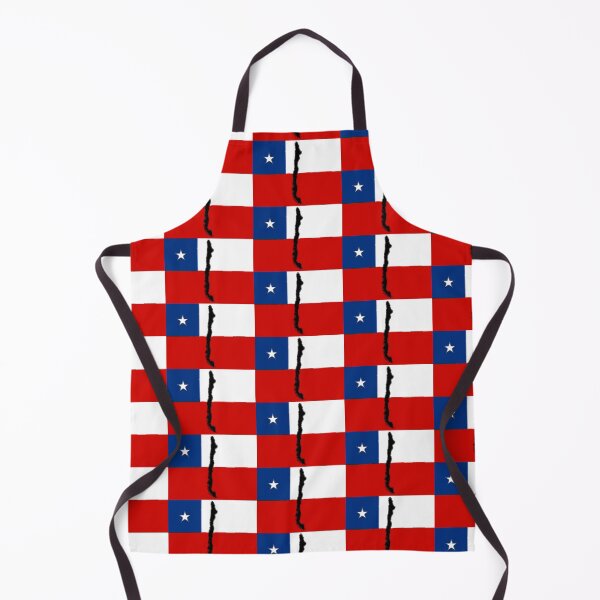Item preview, Chilean Flag with Map of Chile designed and sold by Havocgirl.