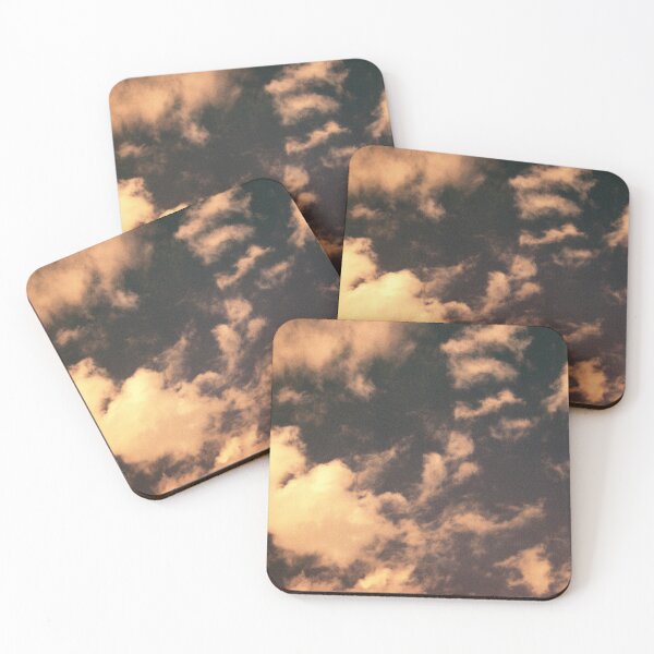 Item preview, Surreal Ominous Dark Sky With Glowing Clouds designed and sold by illocharm.