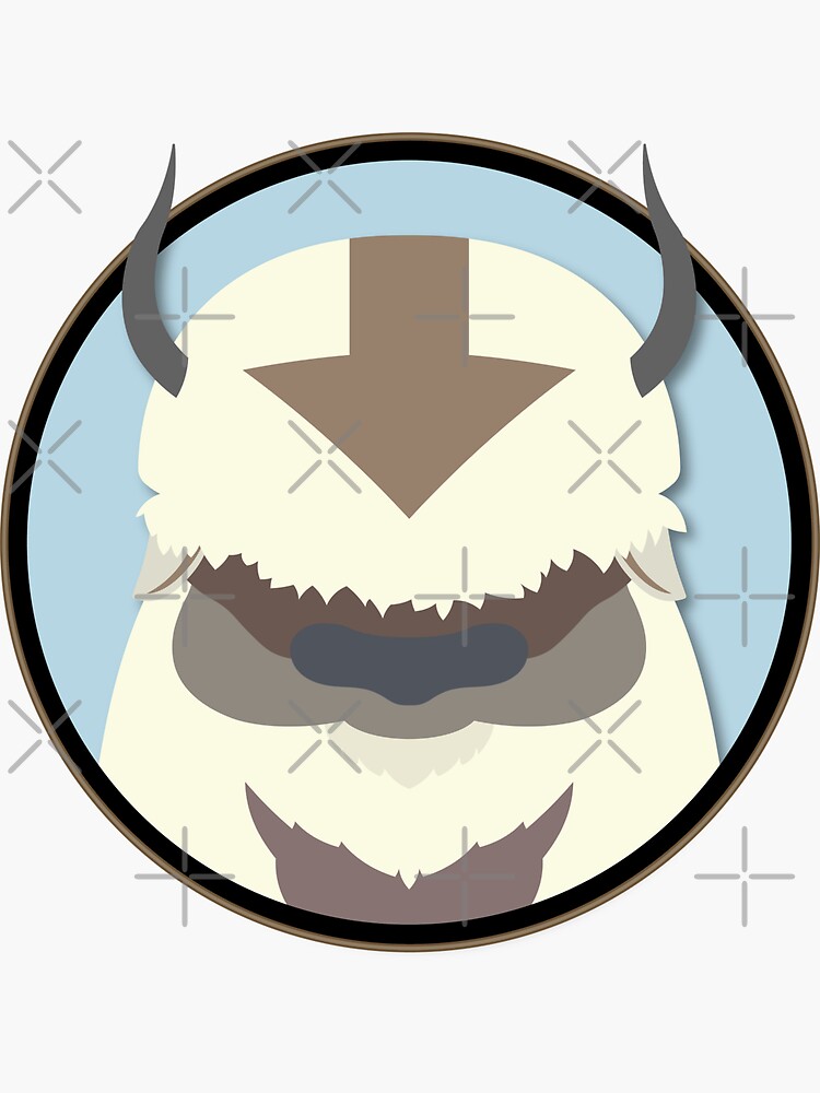 Korra's Team Avatar , Avatar: The Last Airbender Sticker for Sale by  Smartyboyx14