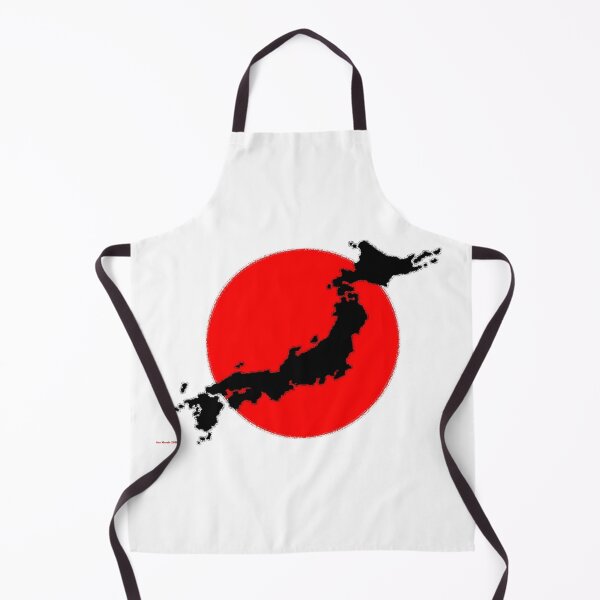 Item preview, Japan Map with Japanese Flag designed and sold by Havocgirl.
