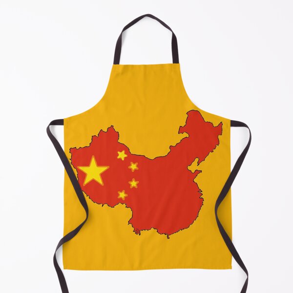 Item preview, China Map with Chinese Flag designed and sold by Havocgirl.