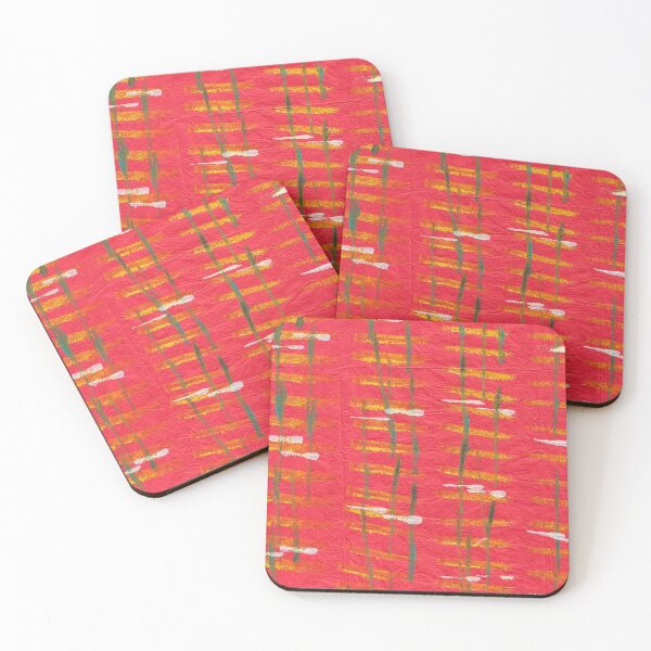 Item preview, Yellow Green White on Red designed and sold by AmaRoss.
