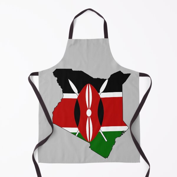 Item preview, Kenya Map with Flag of Kenya designed and sold by Havocgirl.