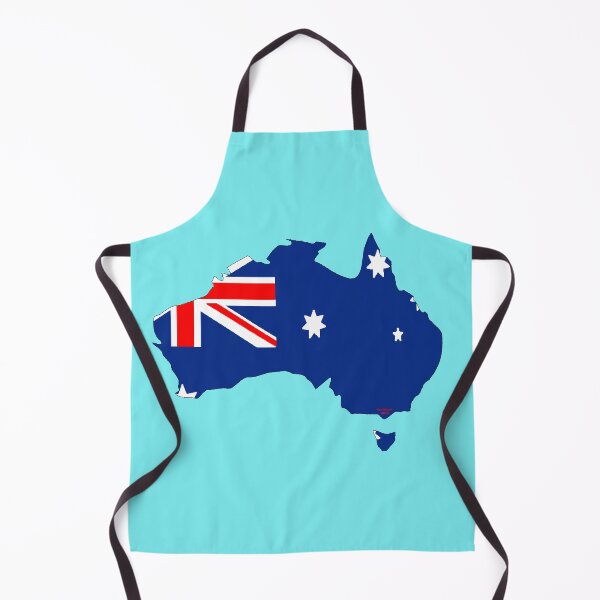 Item preview, Australia Map with Australian Flag designed and sold by Havocgirl.