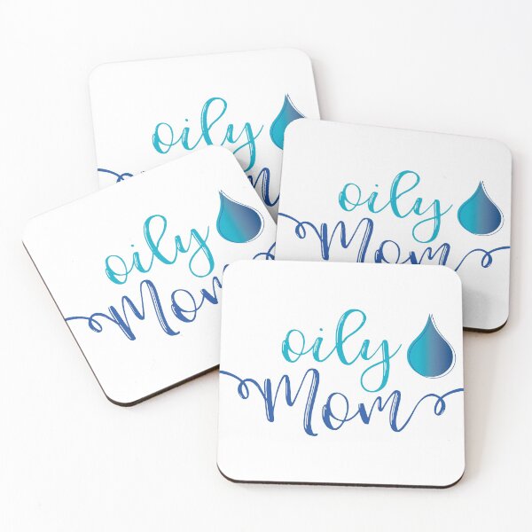 Item preview, Oily Mom tealblue drop designed and sold by davetdesigns.