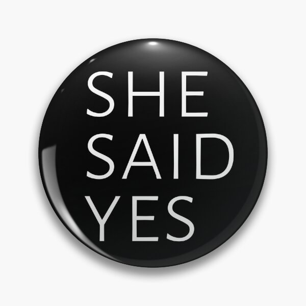 Item preview, She Said Yes Collection - Black  designed and sold by CMBPrints.