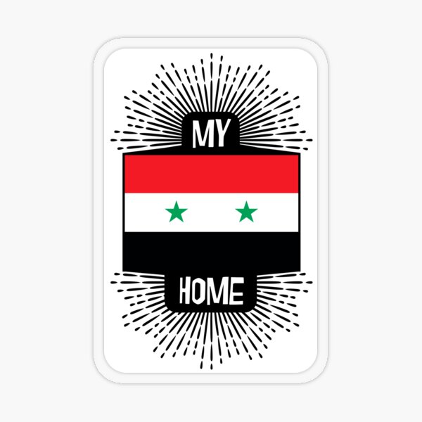 Made In Syria Stickers for Sale