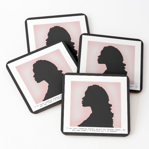 Artikelvorschau, Angelica Schuyler Zitat Silhouette entworfen und verkauft von Alicia Barlow.