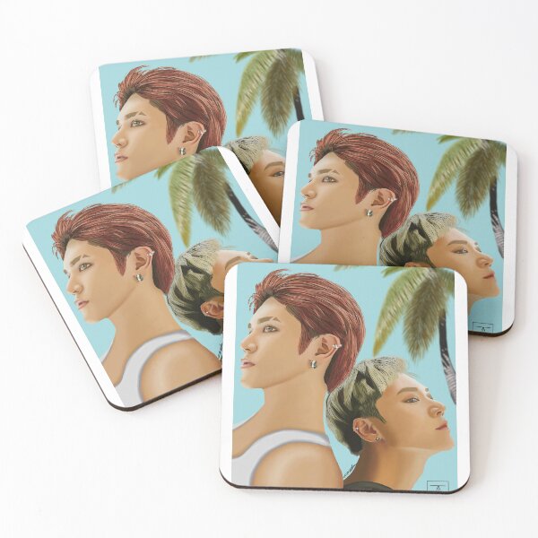 Item preview, NCT Summer vibes Ten and Taeyong designed and sold by fayetheartist.
