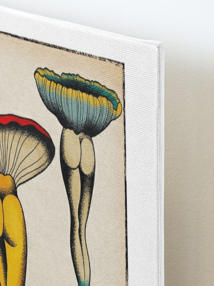 Alternate view of Sexy mushrooms tattoo flash Mounted Print