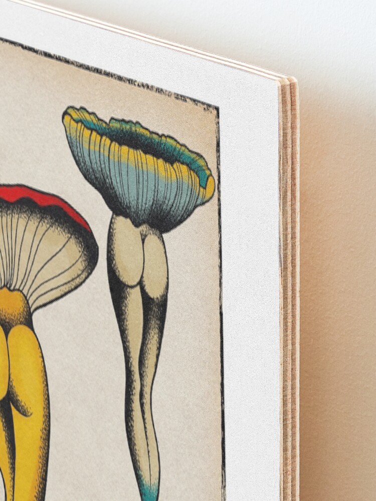 Alternate view of Sexy mushrooms tattoo flash Mounted Print