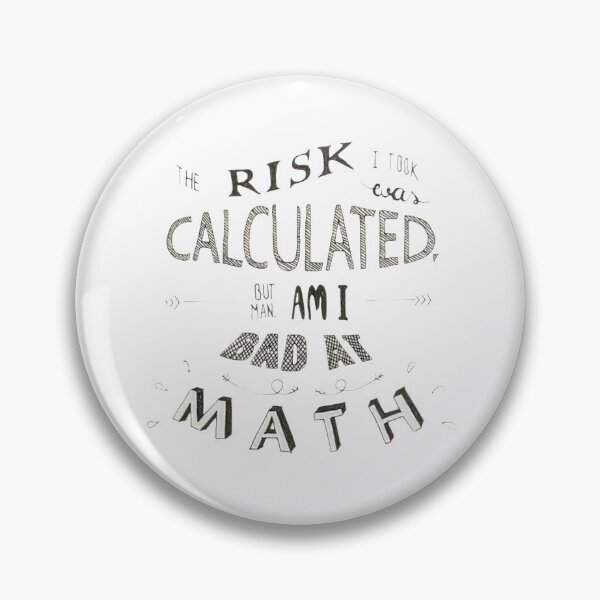 Aperçu de l'œuvre Mauvaises mathématiques créée et vendue par CoolShitCo.