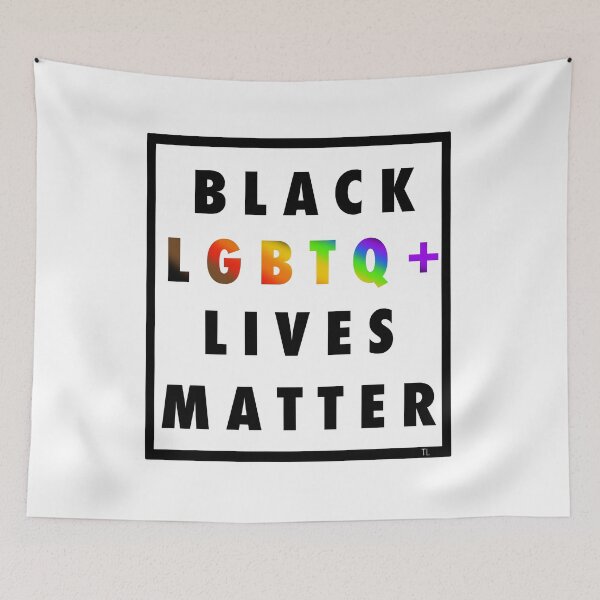 Item preview, Black LGBTQ+ Lives Matter designed and sold by TiffannyWray.