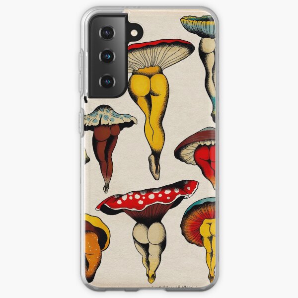 Sexy mushrooms tattoo flash Samsung Galaxy Soft Case