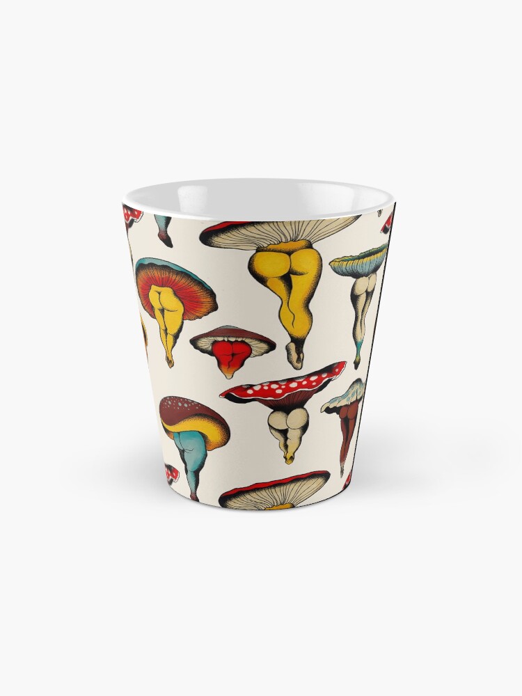 Alternate view of Sexy mushrooms tattoo flash Mug