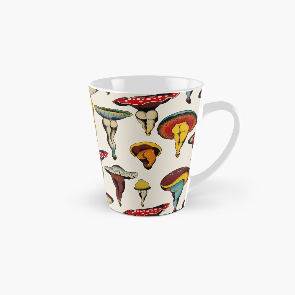 Sexy mushrooms tattoo flash Mug