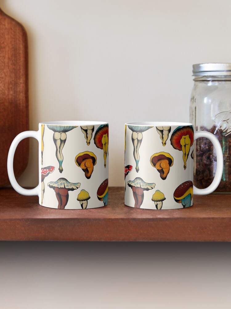 Alternate view of Sexy mushrooms tattoo flash Mug