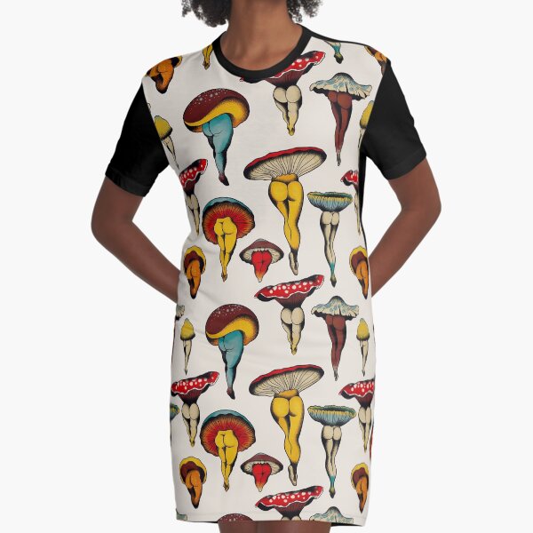 vegetable print dress