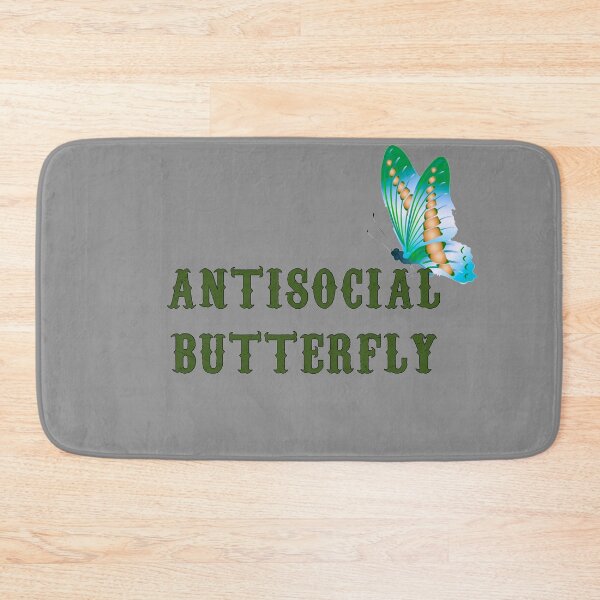 Item preview, Antisocial butterfly designed and sold by Monkey204.