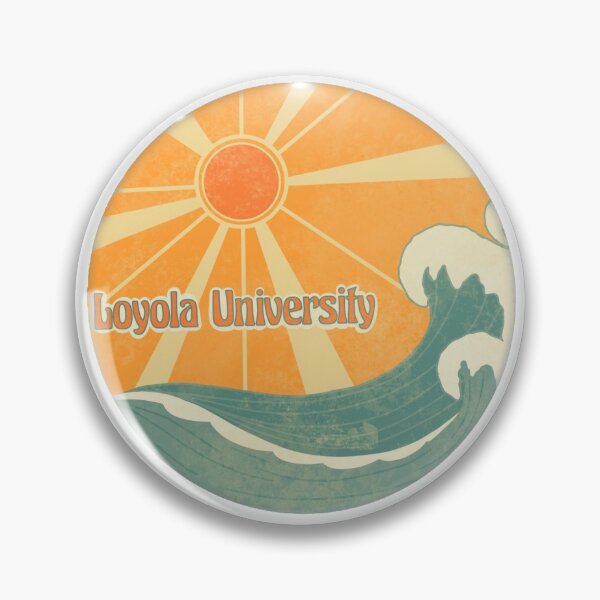 Item preview, Loyola University Retro Sun  designed and sold by roseliliana.