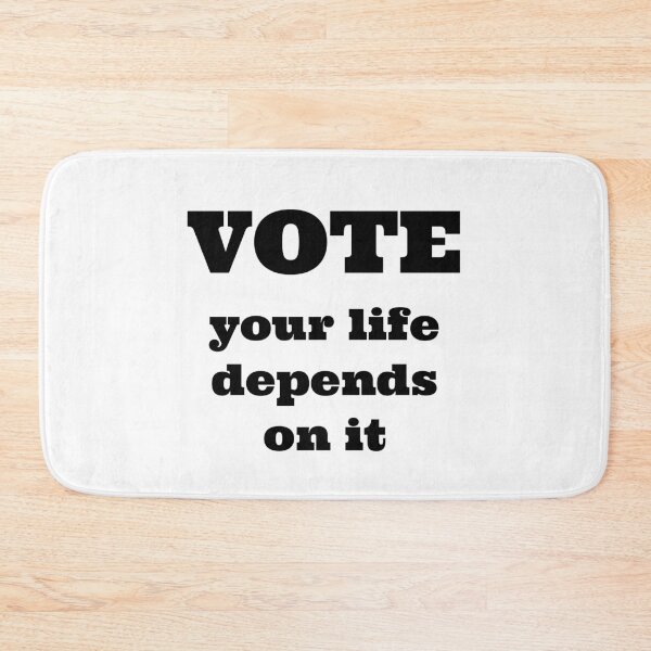 Item preview, Vote - your life depends on it designed and sold by Inspirationmotivation.