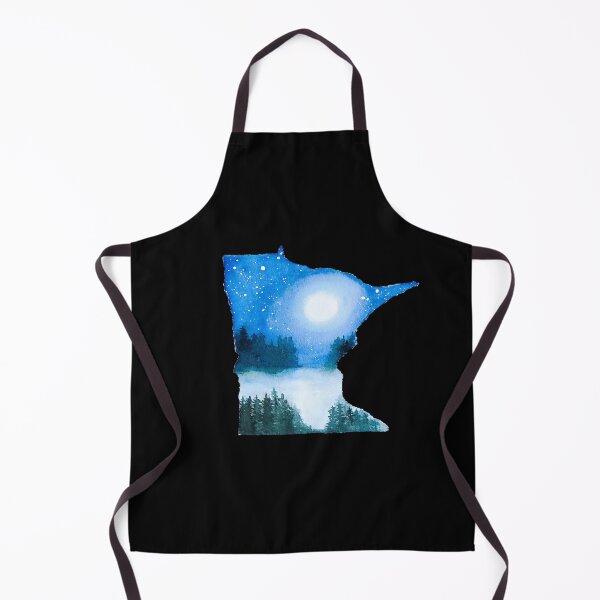 Item preview, Minnesota Moonlight (watercolor) designed and sold by Alane Fideler.