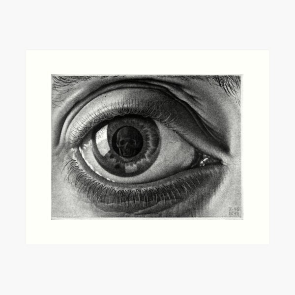 Escher - Eye Art Print