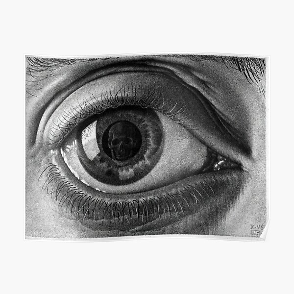 Escher - Oeil Poster