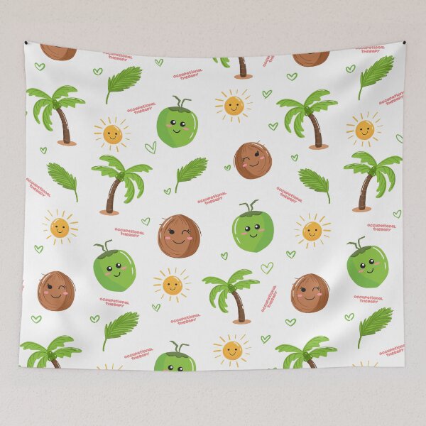 Item preview, Cute Kawaii Coconut Sun OT Pattern designed and sold by otdude.