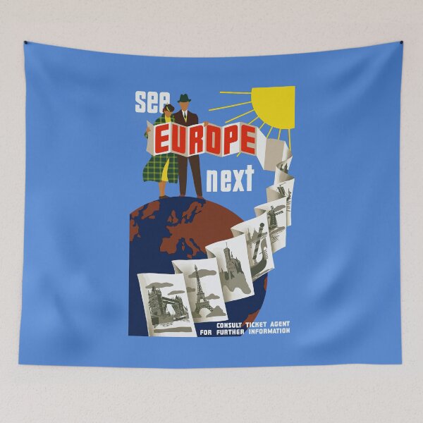 Item preview, Vintage See Europe Next Travel designed and sold by digitalvintage.