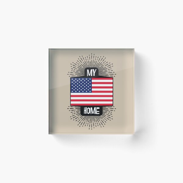 Artikelvorschau, United States of America - My Home entworfen und verkauft von pixelinga.