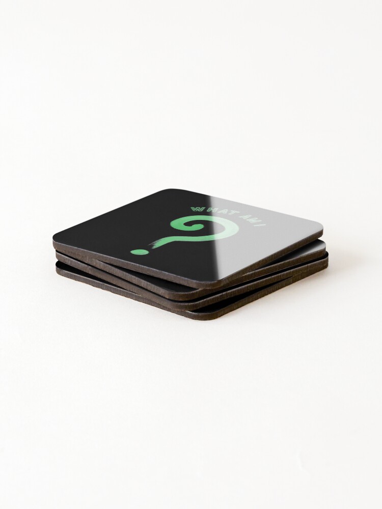 Thumbnail 4 of 5, Coasters (Set of 4), The Riddler designed and sold by SvartInk.