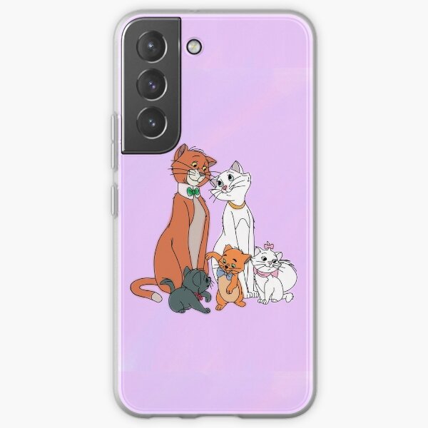 Funda para Oppo A53s Oficial de Disney Marie Silueta - Los Aristogatos