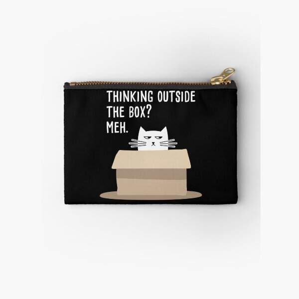 Artikelvorschau, Thinking outside the box? Meh. Katzen Meme entworfen und verkauft von lemontee.