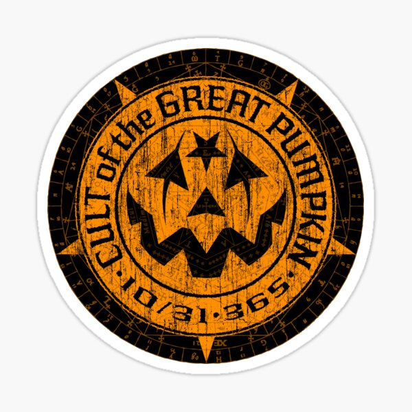 Cult of the Great Pumpkin: Alchemy Logo Sticker