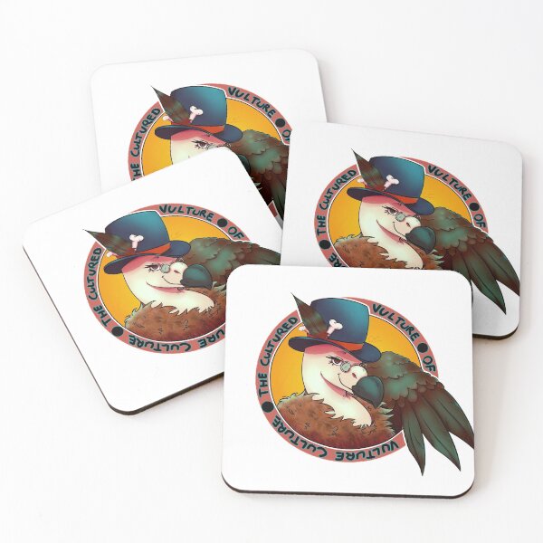 Item preview, The Cultured Vulture of Vulture Culture (Feathers ver.) designed and sold by CackleFrendly.