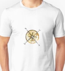 "Kompass" Slim Fit T-Shirt