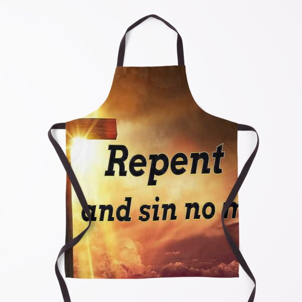 Item preview, Repent And Sin No More Jesus Cross  designed and sold by starcraft542.