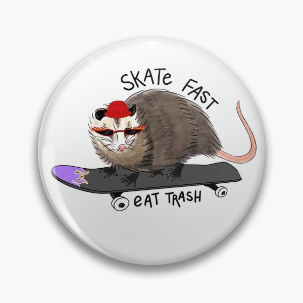 Item preview, skate fast, eat trash designed and sold by macyshuster.
