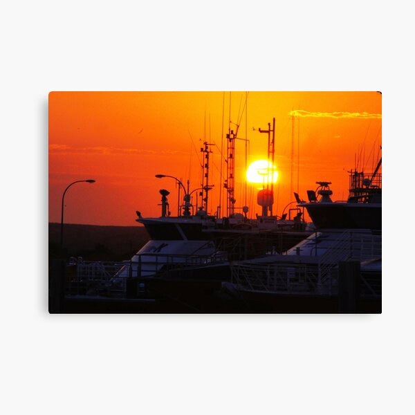Exmouth Harbour Canvas Print